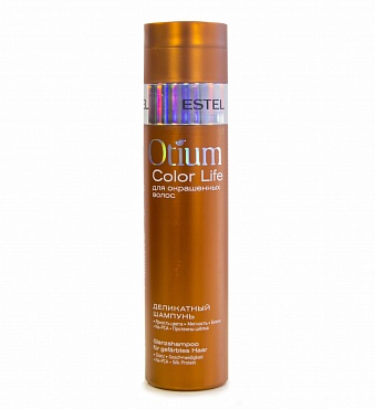 Деликатный шампунь для окрашенных волос OTIUM COLOR LIFE 250 мл.
